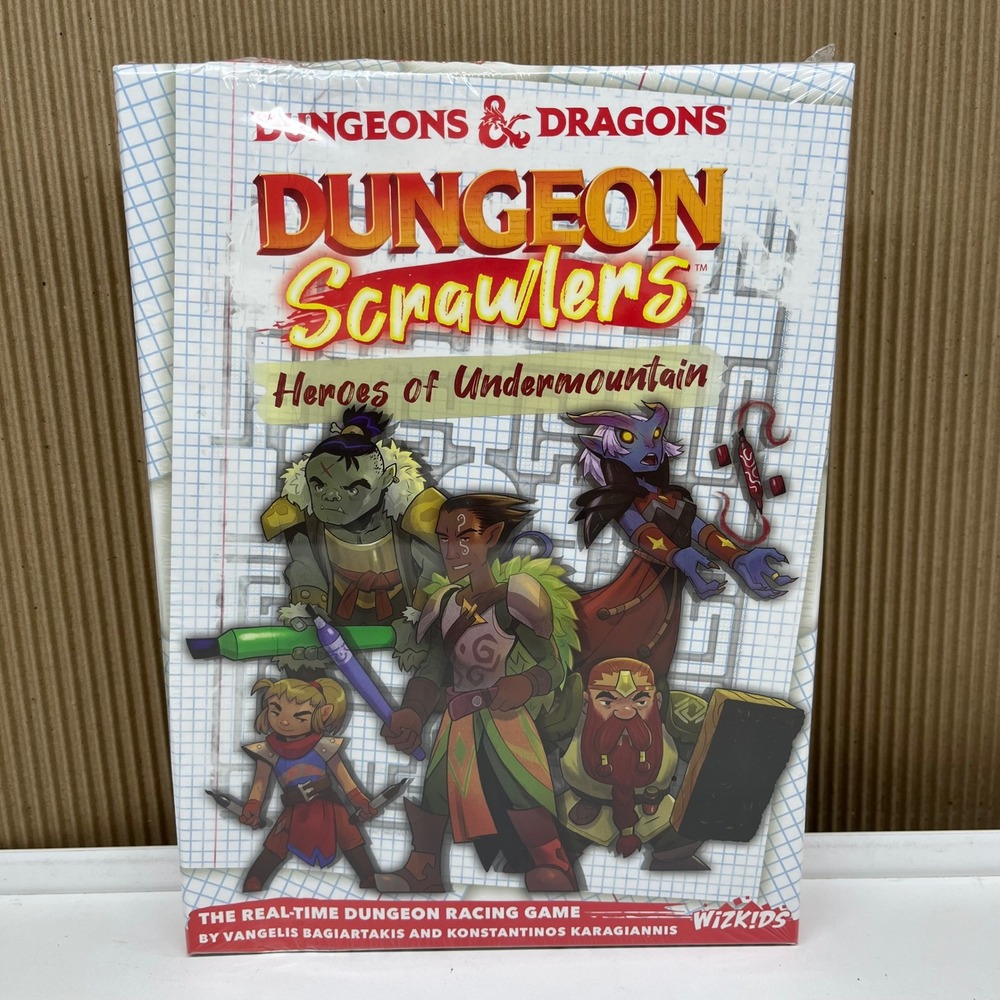 Dungeons & Dragons Dungeon Scrawlers Heroes of Undermountain Board Game WizKids